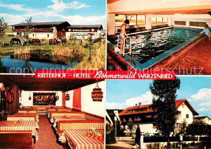 Warzenried Reiterhof Hotel Boehmerwald Restaurant Hallenbad