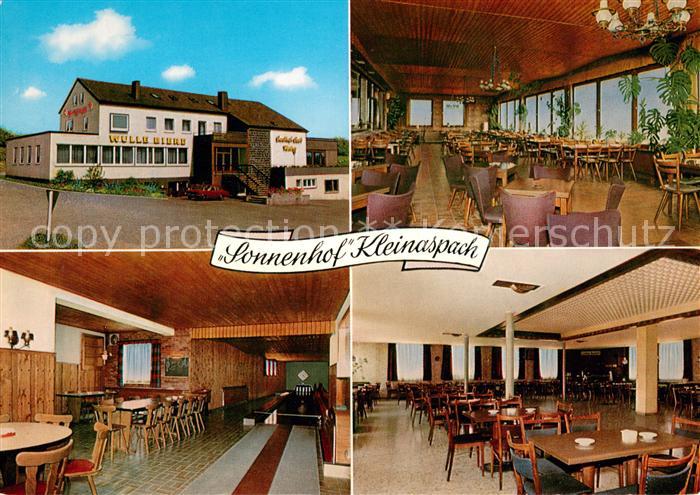 Kleinaspach Gasthof Cafe Sonnenhof Kegelbahn