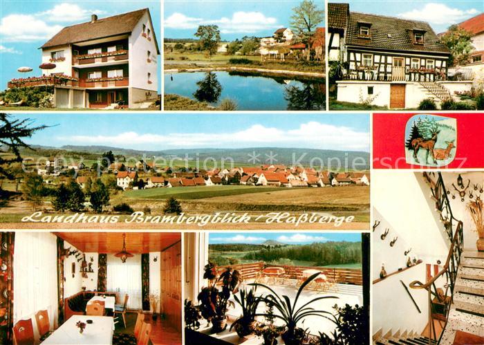 Hohnhausen Landhaus Brambergblick Restaurant Panorama Hassberge