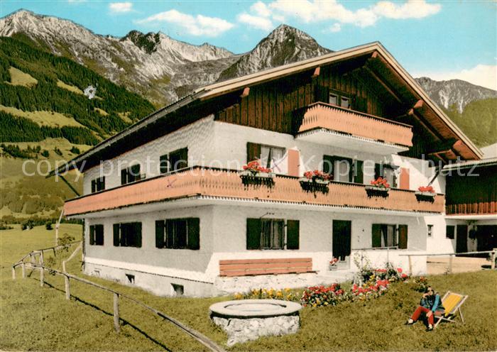 Berg Fischen Allgaeu Gaestehaus Haus Hermann Althaus Allgaeuer Alpen