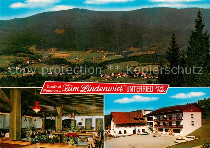 Unterried Viechtach Gasthaus Pension Zum Lindenwirt Panorama Bayerischer Wald