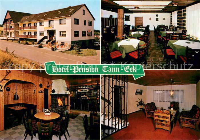 Schellbach Knuellwald Hotel Pension Tann-Eck Restaurant Kamin
