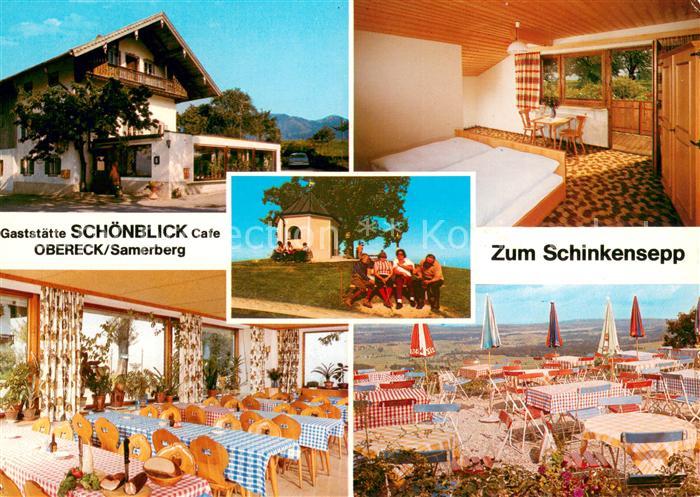 Toerwang Gaststaette Schoenblick Cafe Restaurant Terrasse Fremdenzimmer Kapelle