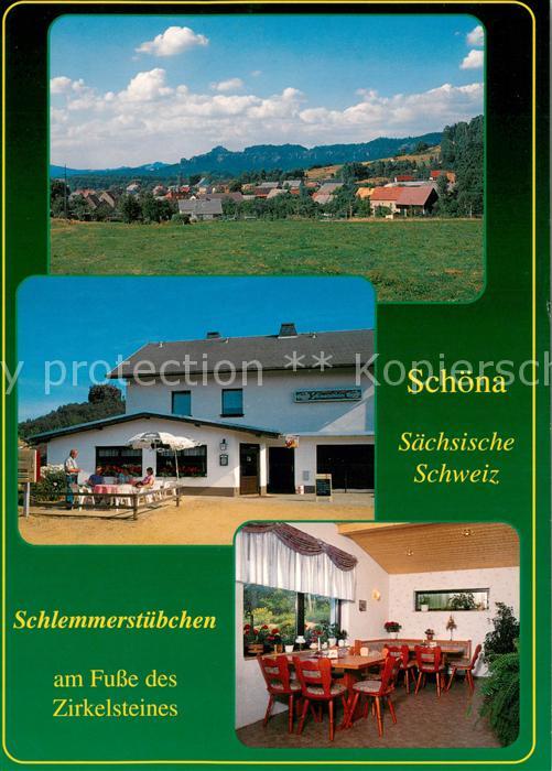 Schoena Bad Schandau Schlemmerstuebchen Restaurant Pension Panorama Elbsandstein