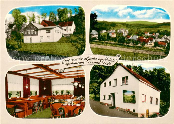 Limbach Westerwald Restaurant Pension Cafe Limbacher Muehle Panorama