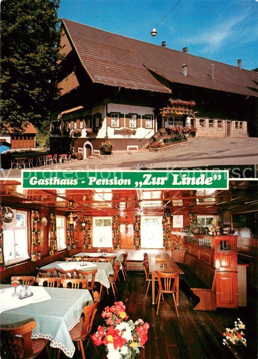 Oberharmersbach Gasthaus Pension Zur Linde Restaurant