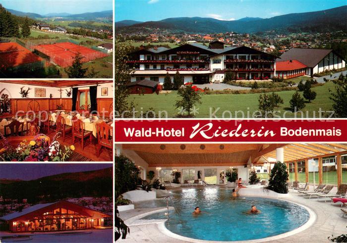 Bodenmais Waldhotel Riederin Restaurant Erlebnis-Hallenbad Tennisanlage Bayerisc