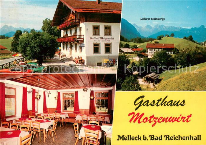 Melleck Gasthaus Motzenwirt Gaststube Fernsicht Loferer Steinberge