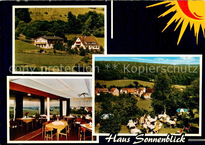 Reddingshausen Pension Cafe Speisehaus Haus Sonnenblick Garten