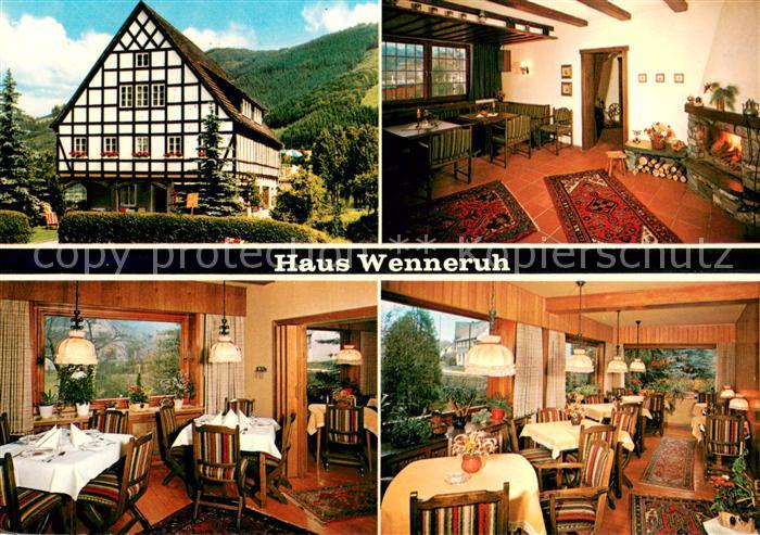 Wenholthausen Pension Haus Wenneruh Gaststube