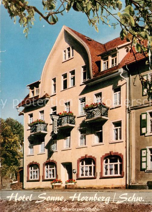 Hornberg Schwarzwald Hotel Sonne