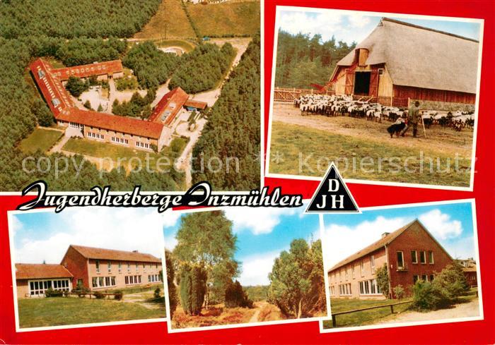 Inzmuehlen Jugendherberge Nordheide Schafstall Fliegeraufnahme