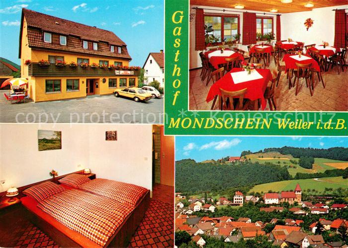 Weiler Schwaebisch Gmuend Gasthof Mondschein am Fusse des Hornbergs Restaurant F