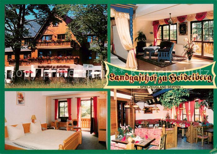 Seiffen Erzgebirge Landgasthof zu Heidelberg Restaurant Fremdenzimmer
