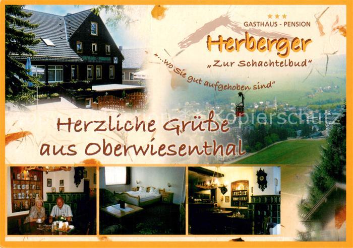Oberwiesenthal Erzgebirge Gasthaus Pension Herberger Zur Schachtelbud Bergbahn P