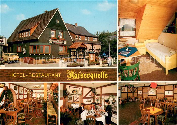 Bruchmachtersen Hotel Restaurant Kaiserquelle Fremdenzimmer