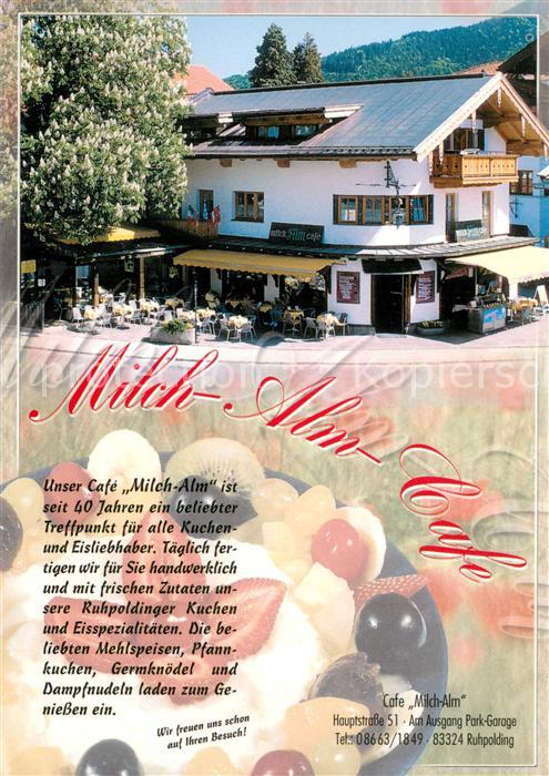 Ruhpolding Bayern Milch Alm Cafe