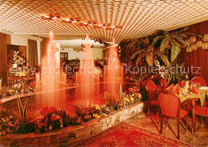 Stukenbrock Hotel Restaurant Der kuehle Grund Wasserorgel