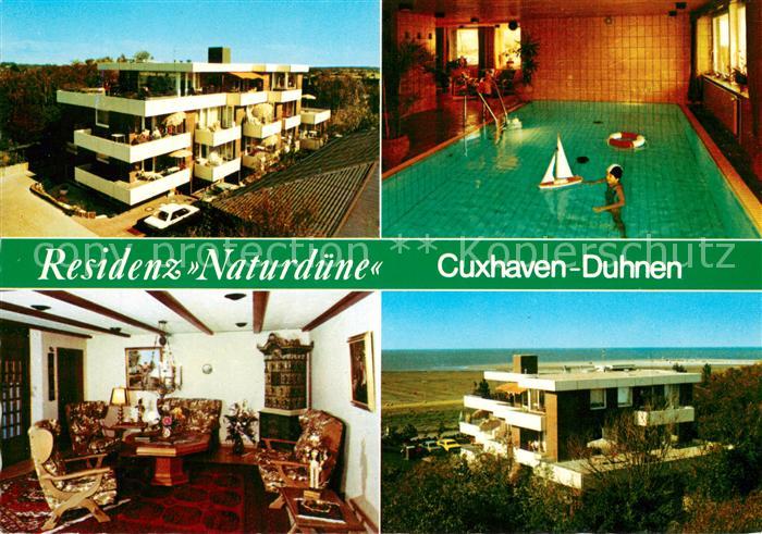Duhnen Nordsee Ferienappartementhaus Residenz Naturduene Hallenbad Meerblick
