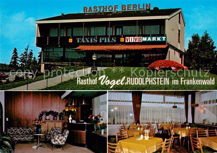 Rudolphstein Rasthof Gasthof Pension Vogel im Frankenwald Restaurant
