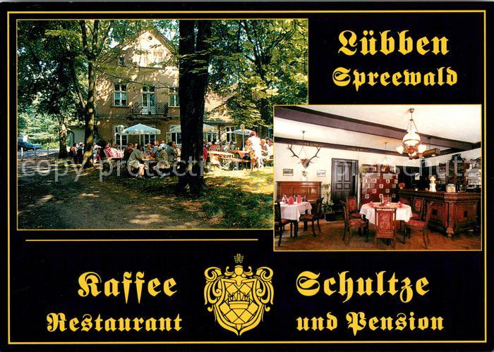 Luebben Spreewald Kaffee Restaurant Pension Schultze Biergarten