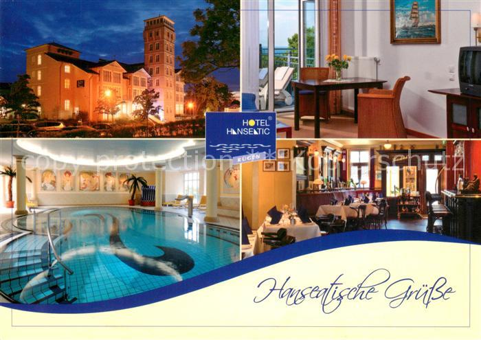 Goehren Ruegen Hotel Hanseatic Restaurant Fremdenzimmer Hallenbad