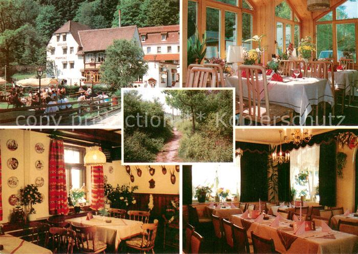 Eisenberg Thueringen Cafe Restaurant Waldhotel Pfarrmuehle Waldpartie