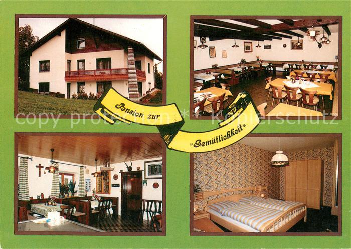 Neukirchen Wald Pension zur Gemuetlichkeit Gaststube Fremdenzimmer