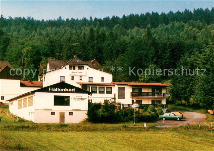 Weiten-Gesaess Hotel Pension Waldfrieden