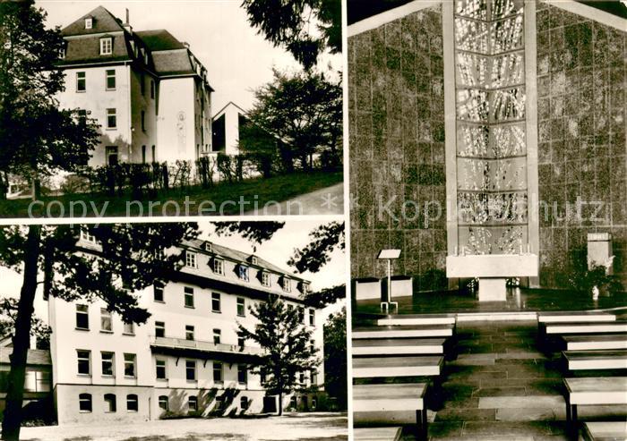 Waldernbach Dioezesan-Jugendheim Hildegardishof Kirche