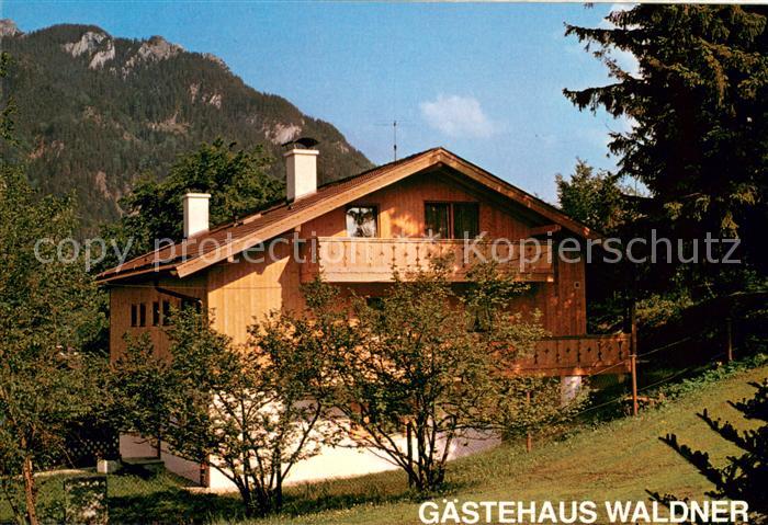 OBERAMMERGAU Bayern Gaestehaus Waldner Bayerische Alpen