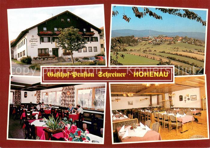 Hohenau Niederbayern Gasthof Pension Schreiner Restaurant Panorama Bayerischer W