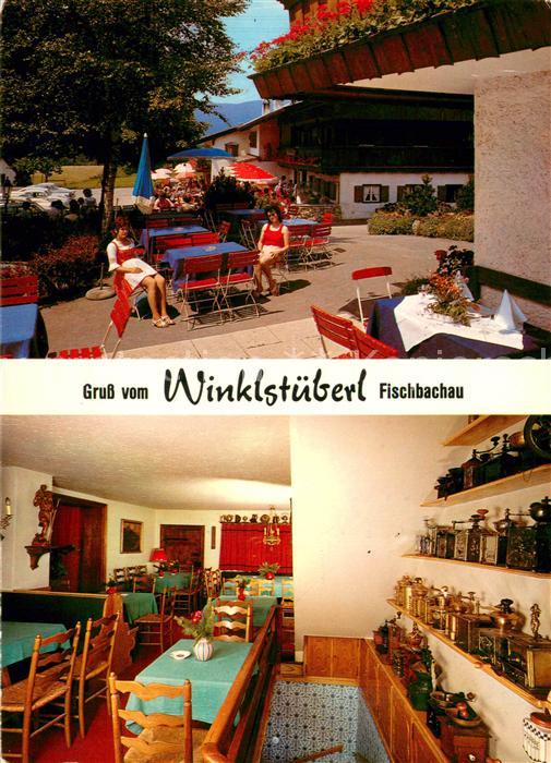 Fischbachau Cafe Pension Winklstueberl Terrasse
