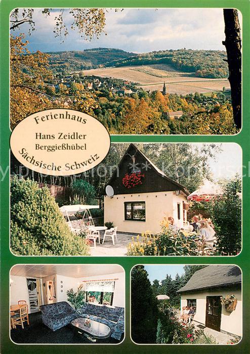 Berggiesshuebel Ferienhaus Zeidler Panorama Saechsische Schweiz