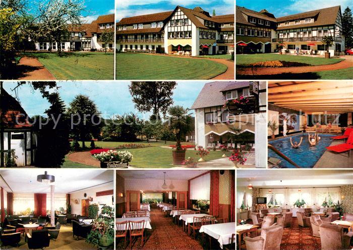 Hille Nordrhein-Westfalen Kurhaus Lindenmoor Moor- und Schwefelbad Restaurant Ha