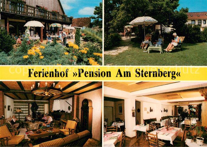 Boesingfeld Ferienhof Pension Am Sternberg Restaurant Garten Terrasse
