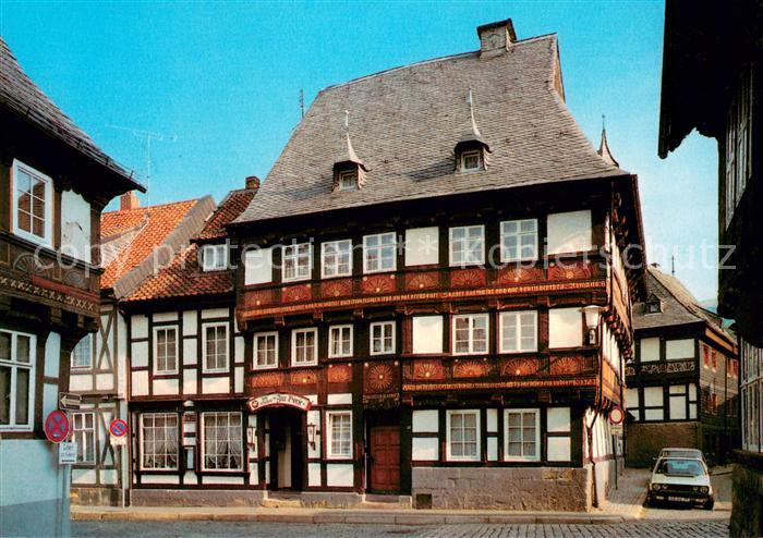 GOSLAR Harz Niedersachsen Hotel Restaurant Zur Boerse 400 Jahre Historisches Geb