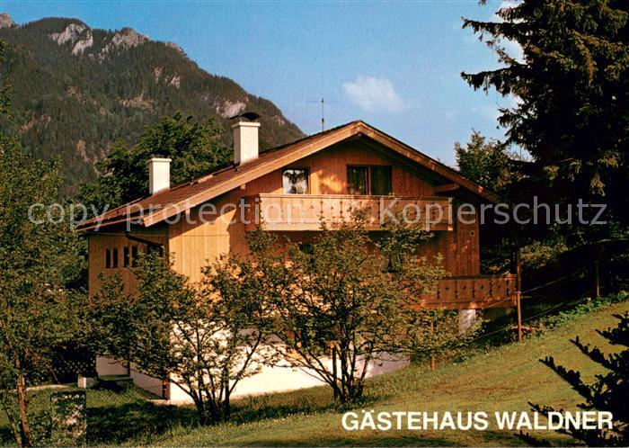OBERAMMERGAU Bayern Gaestehaus Waldner Alpen