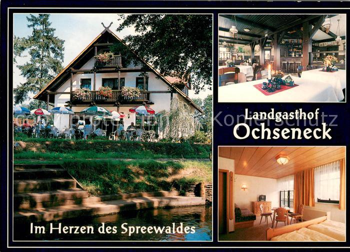 Burg Spreewald Landgasthof Ochseneck Gaststaette Pension Fremdenzimmer