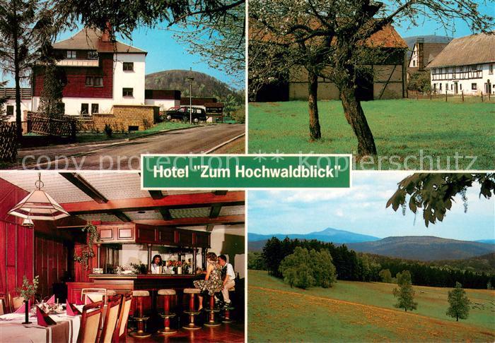 Lueckendorf Hotel Zum Hochwaldblick Landschaftspanorama