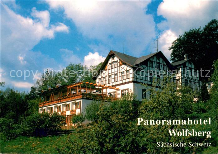 Reinhardtsdorf Bad Schandau Panoramahotel Wolfsberg Saechsische Schweiz