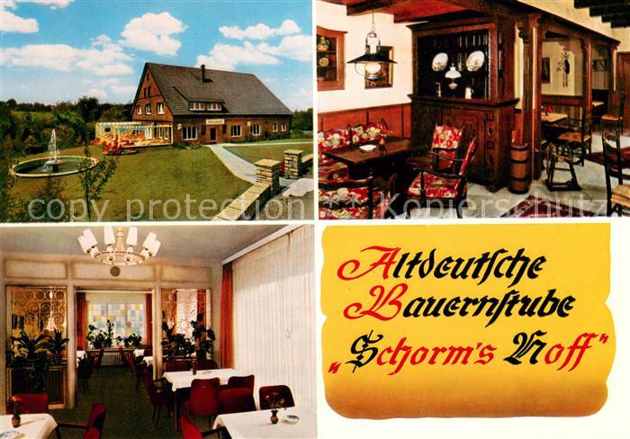 Lohe Bad Oeynhausen Cafe Restaurant Schorm's Hoff Altdeutsche Bauernstube