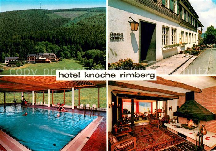 Rimberg Schmallenberg Hotel Knoche Kamin Hallenbad Panorama