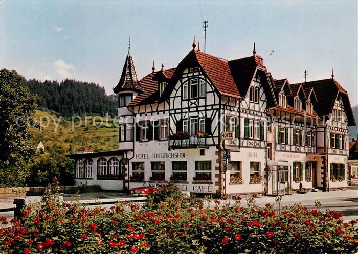 Forbach Baden Hotel Friedrichshof Restaurant Cafe Fachwerkhaus Murgtal Schwarzwa