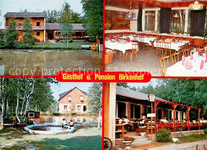 Schoenlind Weissenstadt Gasthof Pension Birkenhof im Fichtelgebirge Restaurant T