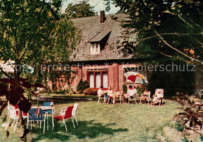 Wohlesbostel Pension Dorfkrug Garten