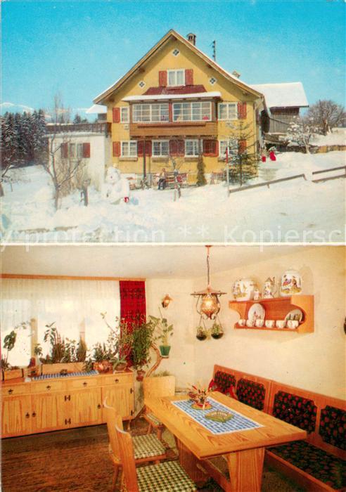 Oberthalhofen Allgaeu Gaestehaus Pension Haus Holderried