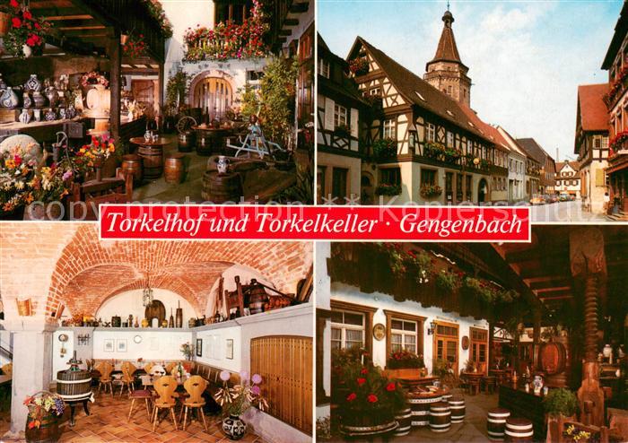Gengenbach Torkelhof und Torkelkeller Altes Steinkellerhaus Altstadt Fachwerkhae