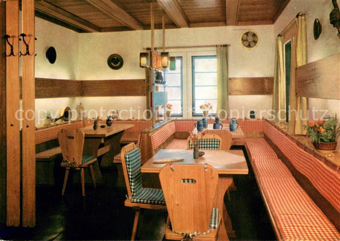 Sosa Erzgebirge Konsum-Gaststaette Koehlerhuette an der Talsperre Gaststube