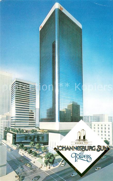 Johannesburg Gauteng Johannesburg Sun Towers Illustration